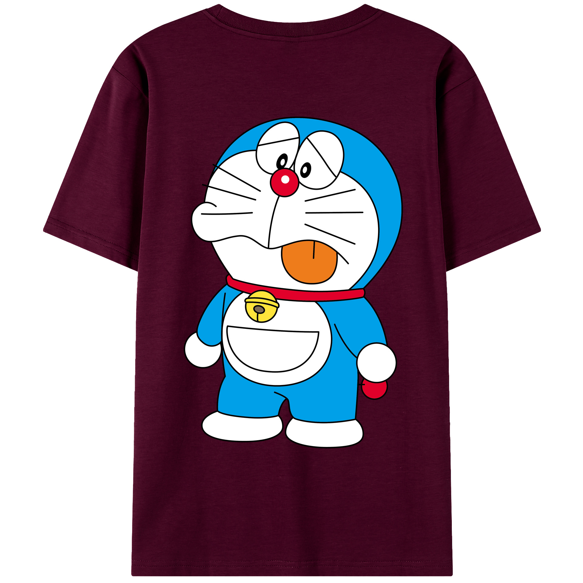 （画像用） ドラえもん Doraemon レディース半袖Tシャツ(バックプリント)